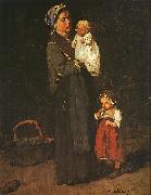 Mihaly Munkacsy Mother and Child  ddf